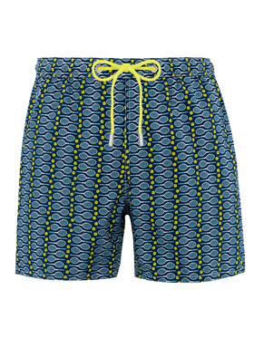 Badeshorts für Herren aus leichtem Stoff Lighting Micro Fantasy mit Tennis-Print
