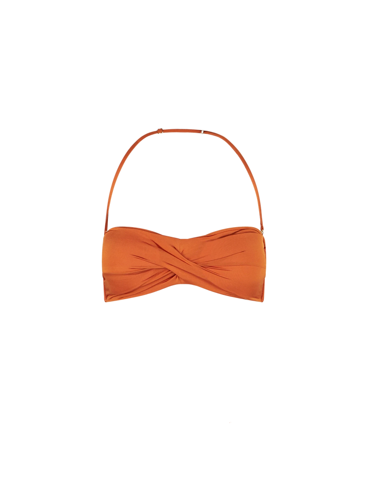 Orange bandeau top - MC2 Saint Barth