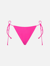 Slip da bagno da donna fucsia sgambato