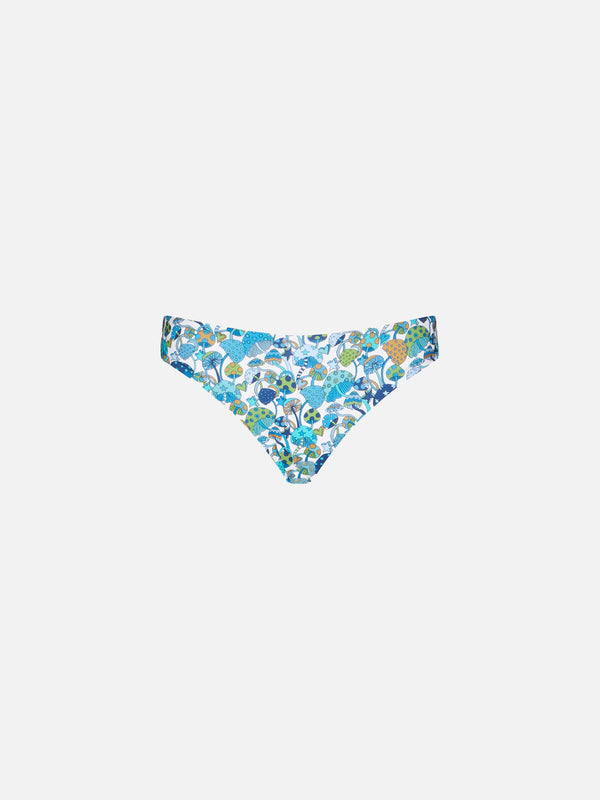 Slip da bagno da bambina stampa funghi | EDIZIONE SPECIALE LIBERTY