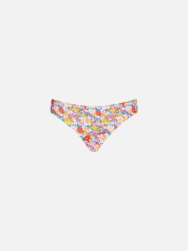 Mädchen-Badehose mit Blumenprint | Hergestellt aus Liberty-Stoff