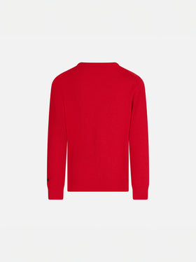 Maglione rosso per bambina Natale Snoopy | EDIZIONE SPECIALE PEANUTS™