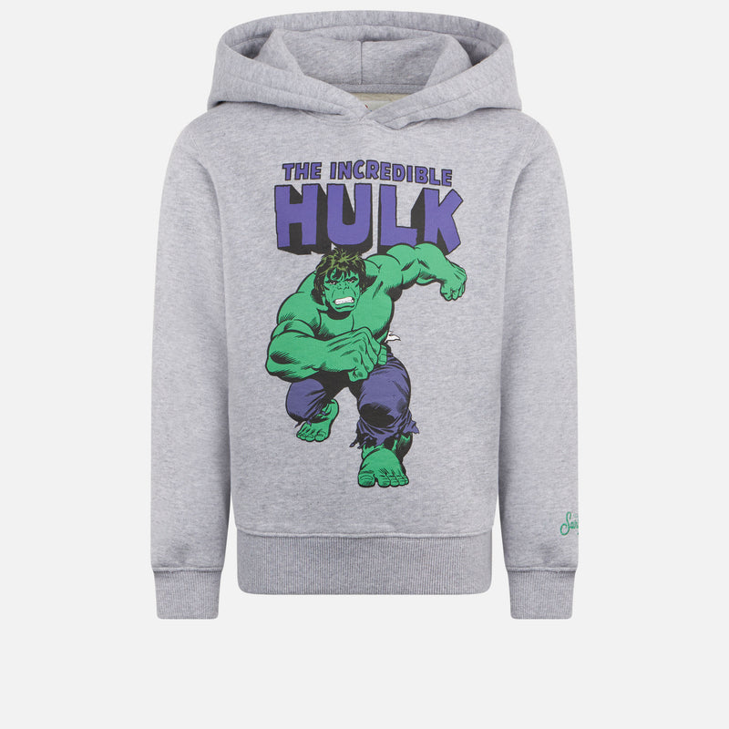 Felpa con cappuccio da bambino con stampa The Incredibile Hulk | EDIZIONE SPECIALE MARVEL