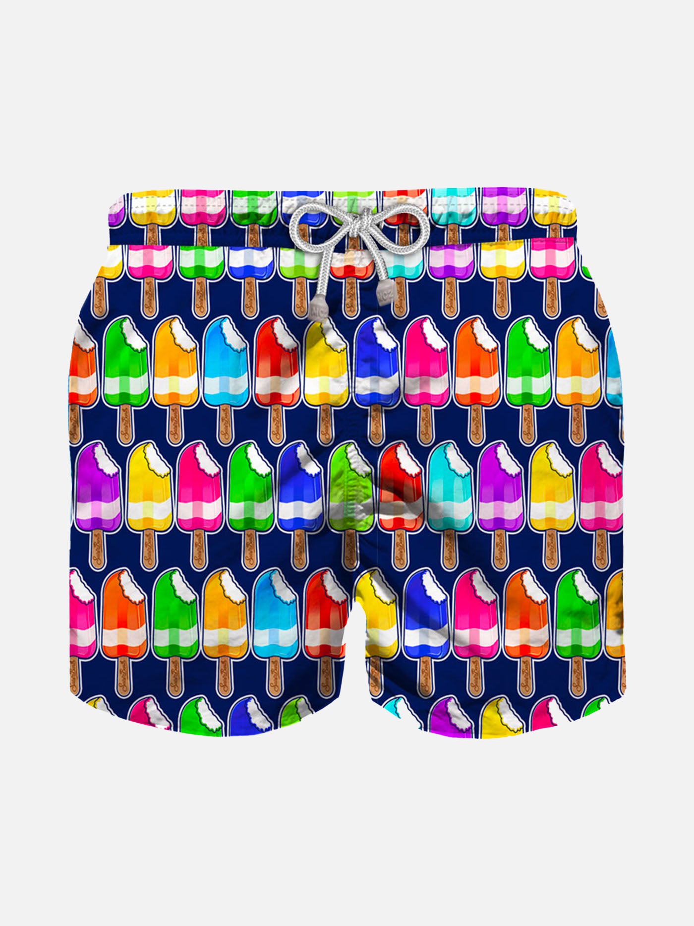 Boy swim shorts with Ice Cream Print - MC2 Saint Barth