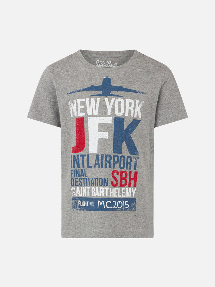 Tshirt Boy New York Airport - MC2 Saint Barth
