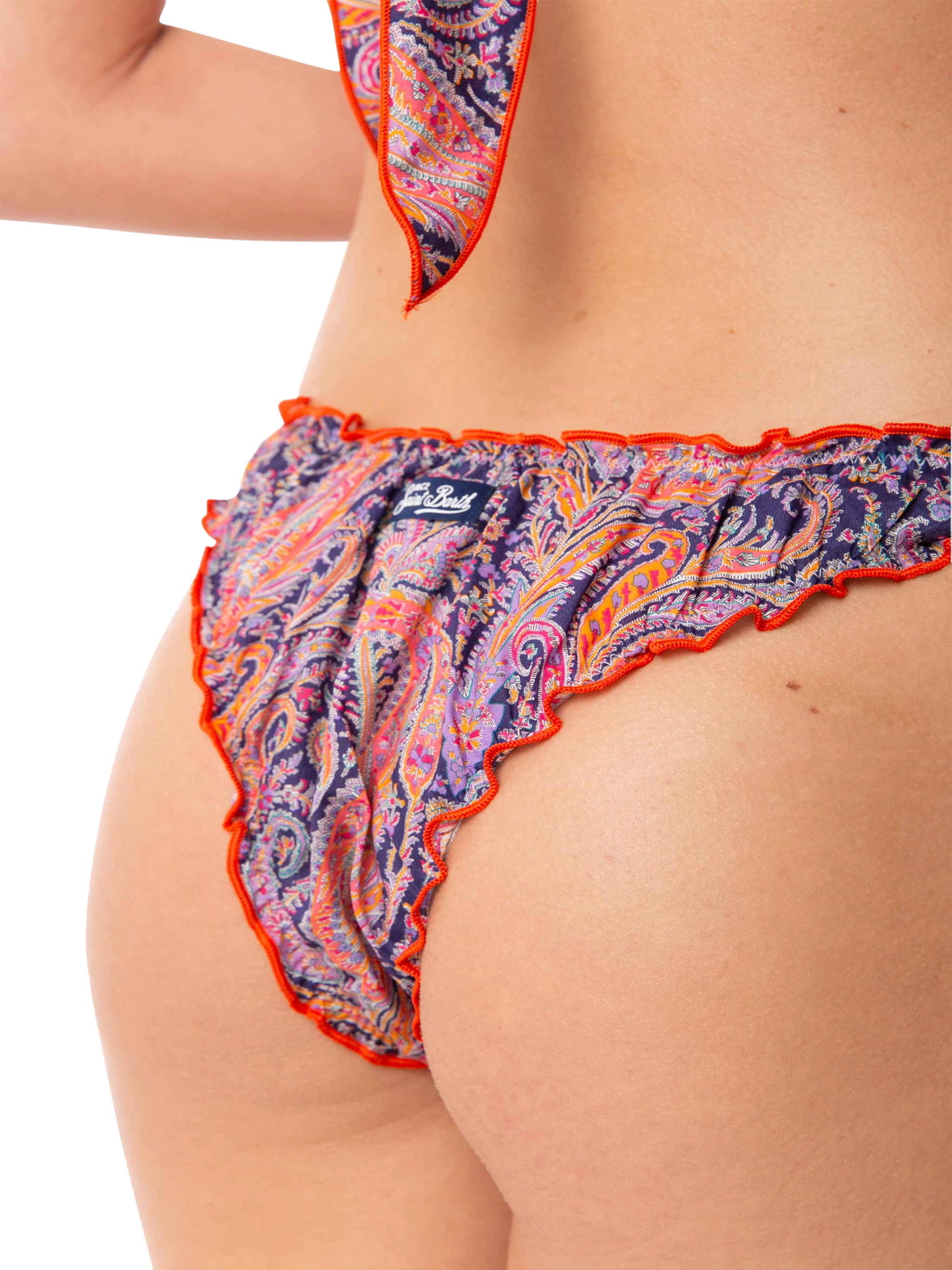 Woman bandeau bikini with Liberty print | Made with Liberty fabric