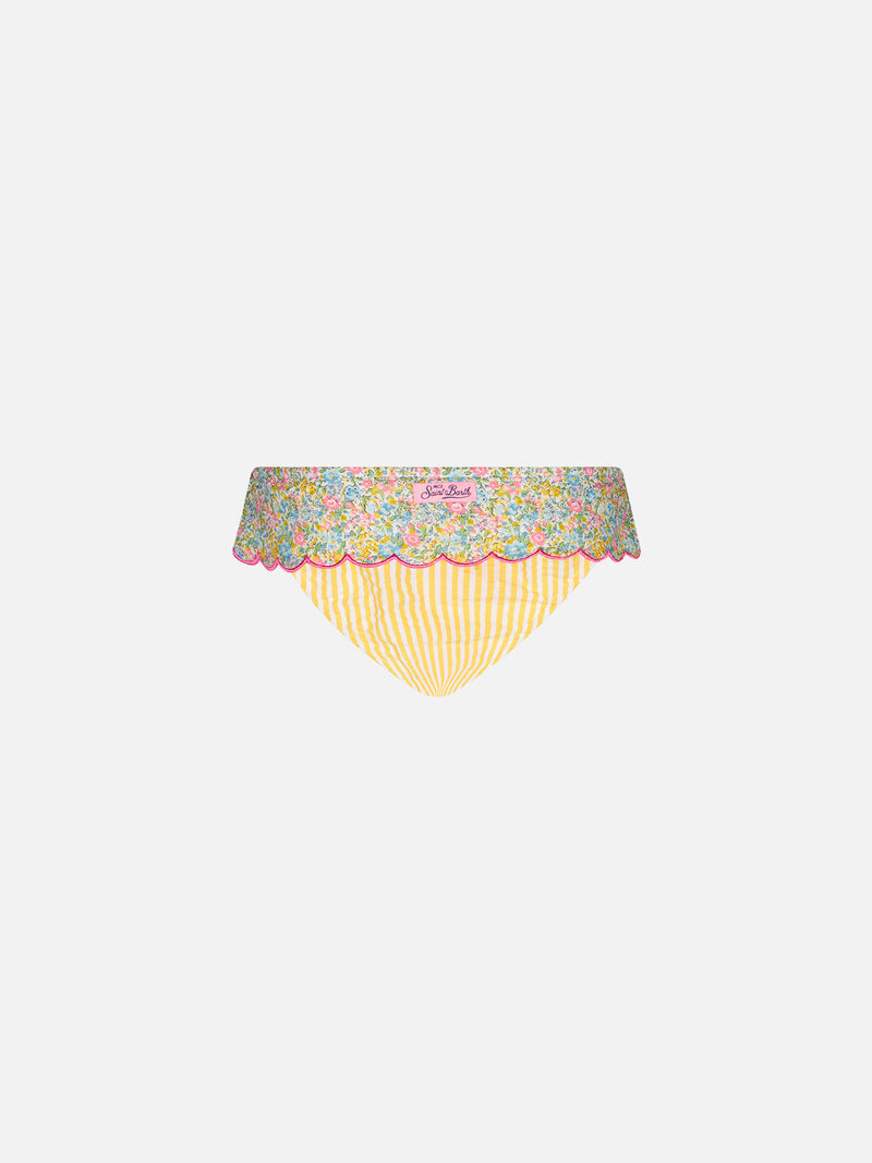 Girl swim briefs with Liberty print | Made with Liberty fabric