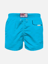 Boy light blue swim shorts | PANTONE® SPECIAL EDITION