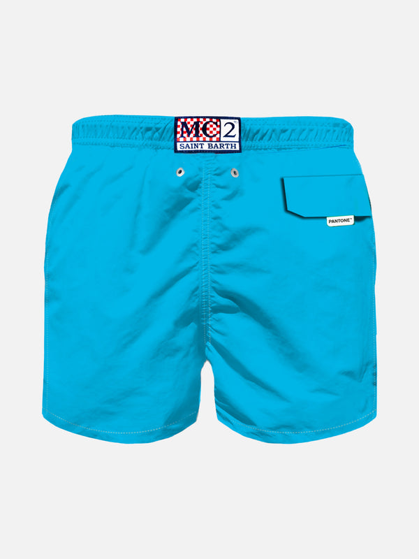 Hellblaue Badeshorts für Jungen | PANTONE™ SONDERAUSGABE