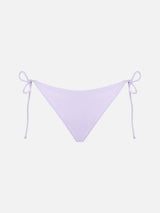 Woman lilac swim briefs