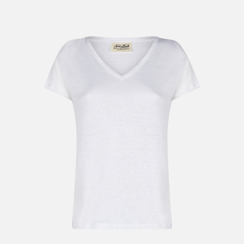 Weißes Damen-T-Shirt