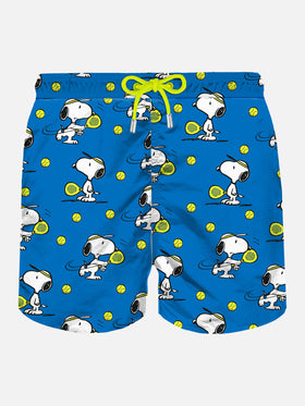 Costume da bagno da uomo in tessuto leggero con stampa Snoopy Padel | SNOOPY - EDIZIONE SPECIALE PEANUTS™