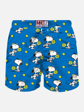 Costume da bagno da uomo in tessuto leggero con stampa Snoopy Padel | SNOOPY - EDIZIONE SPECIALE PEANUTS™
