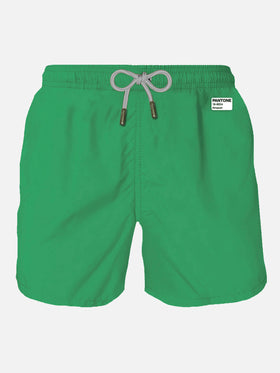 Man green swim shorts | PANTONE™ SPECIAL EDITION