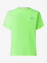 Man green cotton t-shirt