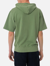 Man short sleeve hoodie