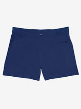 Navy blue man swim shorts