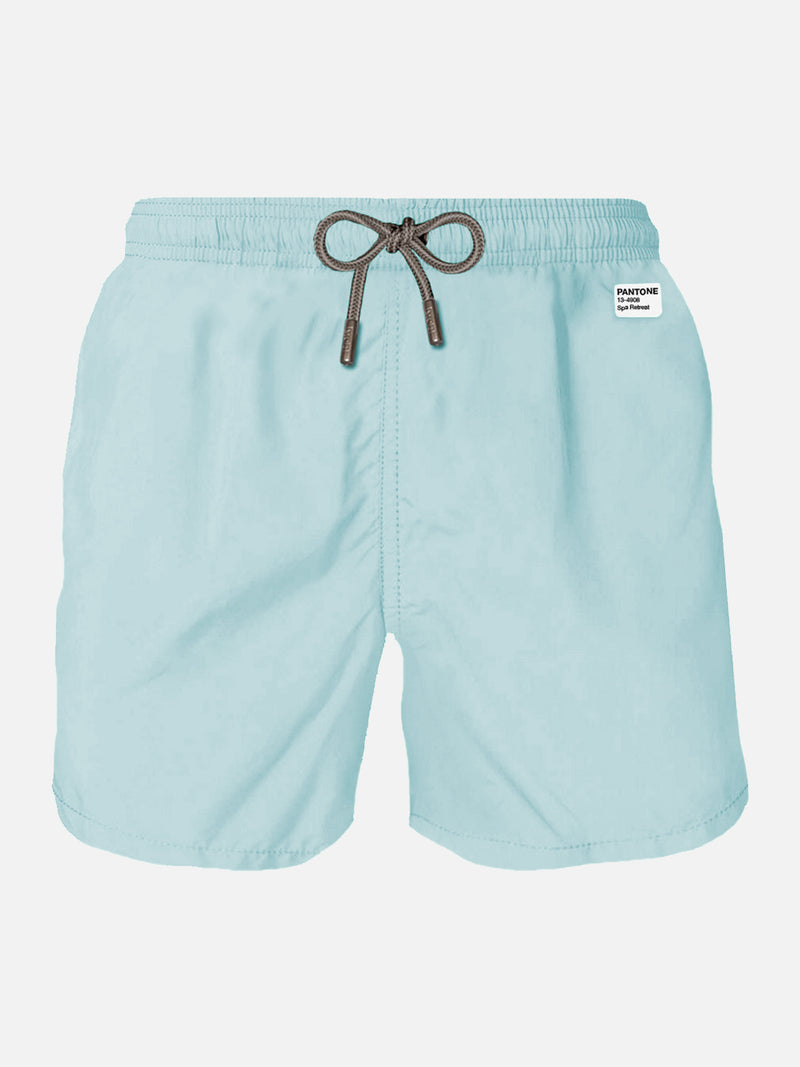 Man water green swim shorts | PANTONE® SPECIAL EDITION