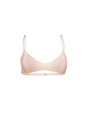 Bralette nude lucido
