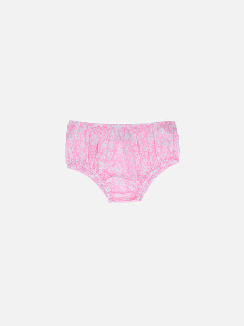 Infant bloomers Pimmy with vintage flower print - MC2 Saint Barth