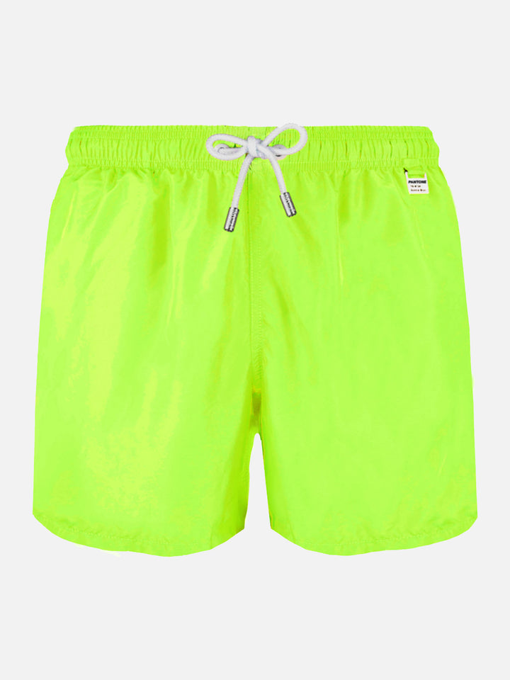 Badeshorts für Herren in Neongelb | PANTONE® SONDERAUSGABE