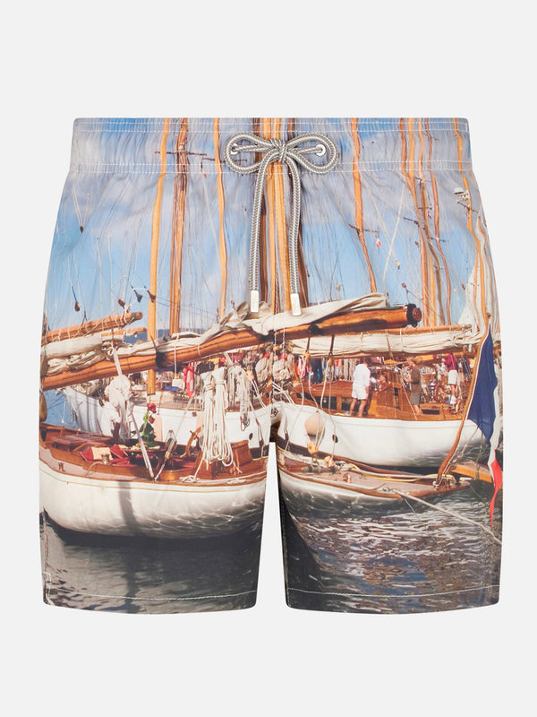 Photographic print swimshorts