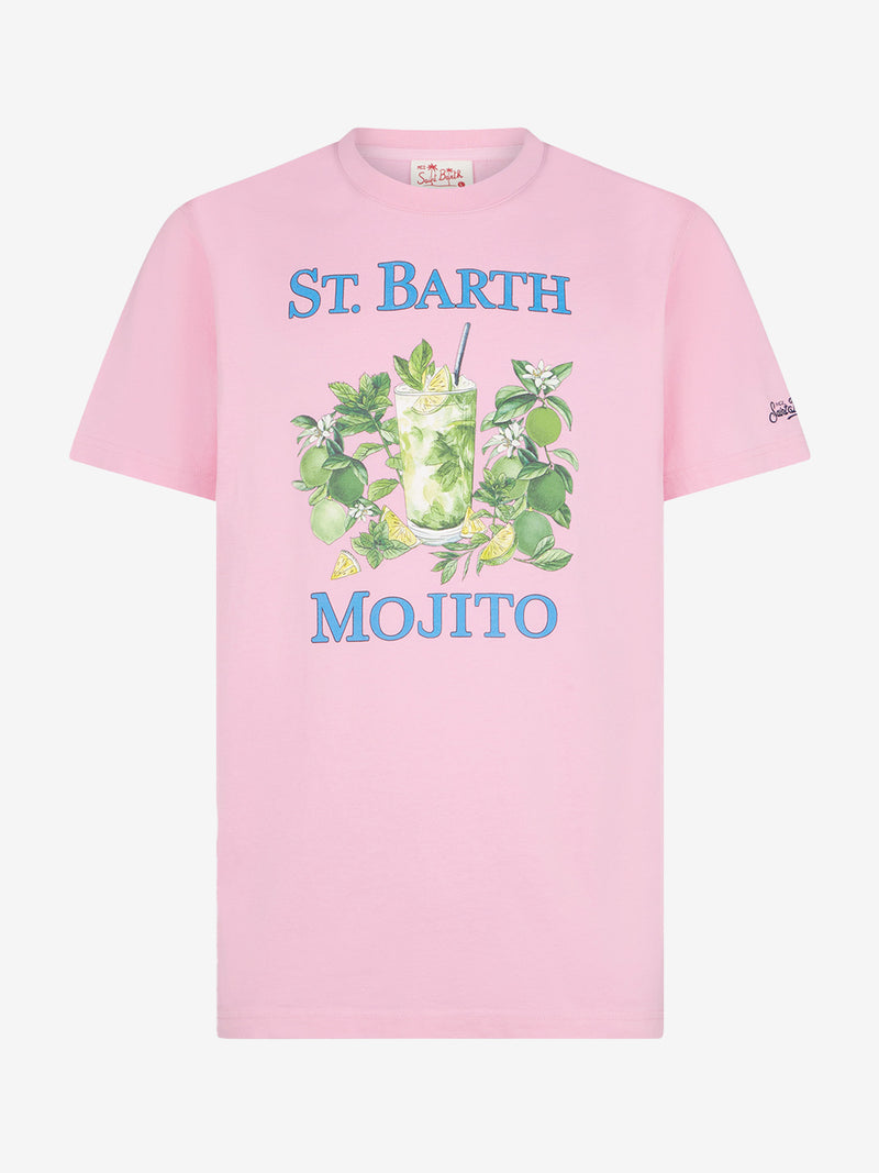 T-shirt da uomo in cotone con stampa St. Barth Mojito