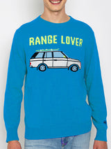 Man sweater with Range Lover print