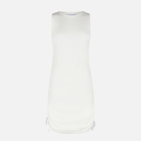 Ribbed sheath dress Jori with drawstring