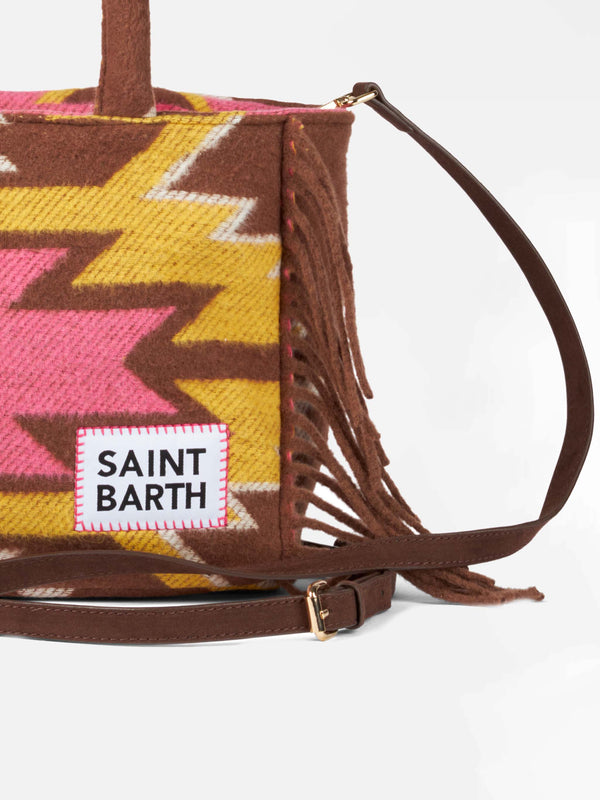 Colette borsa blanket con stampa etnica