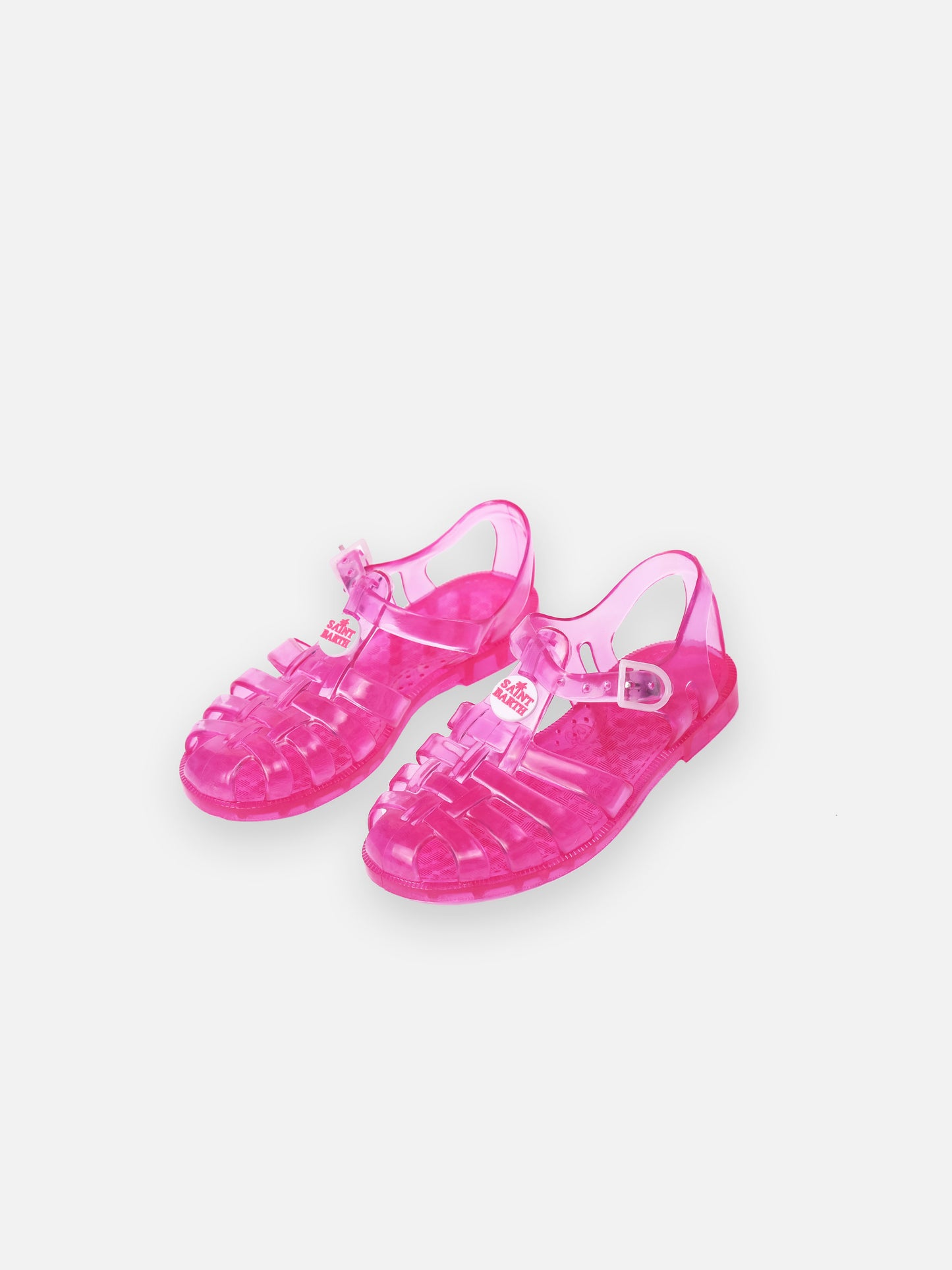 Jelly-Sandalen für Mädchen in Neonpink