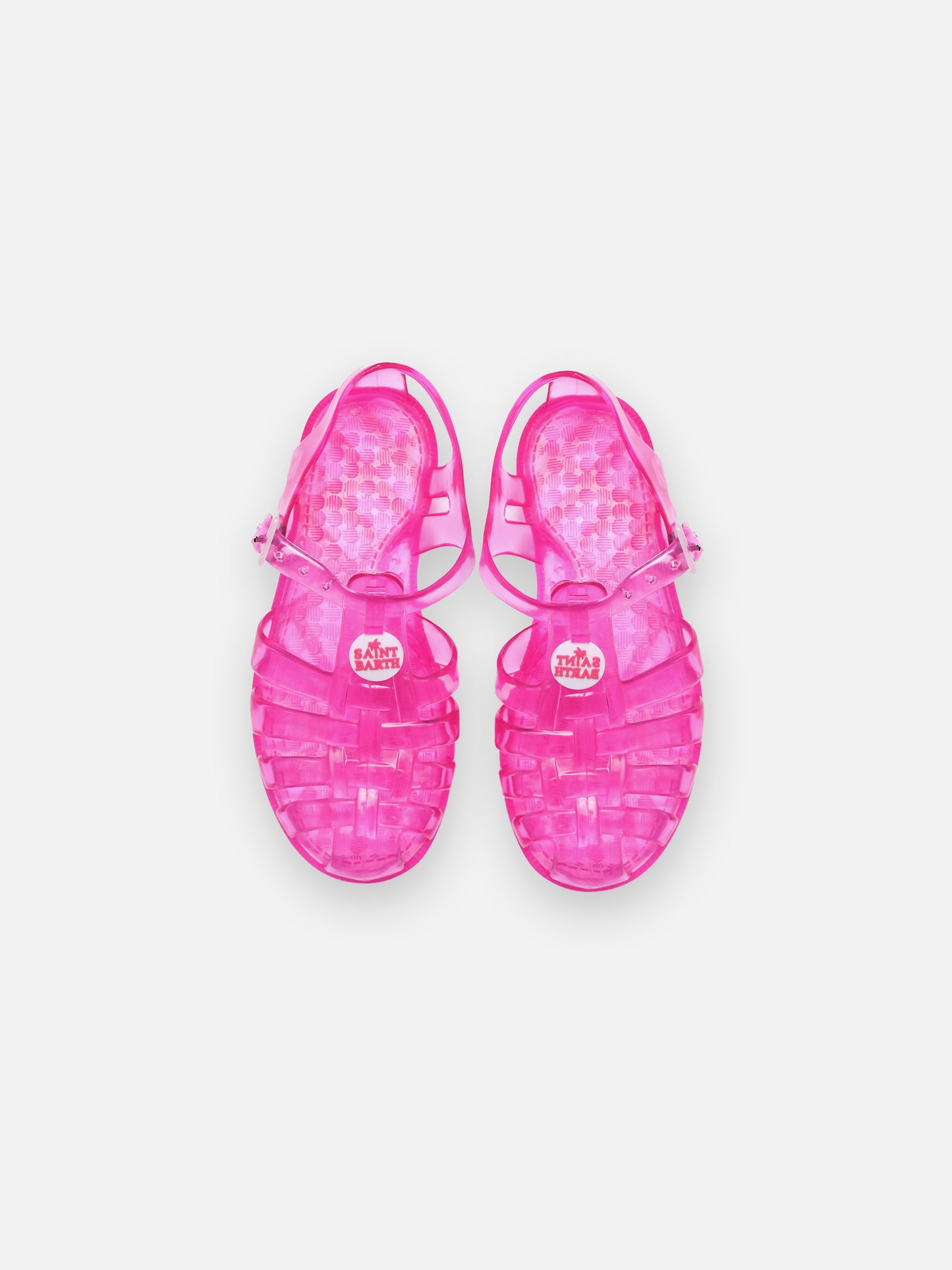 Jelly-Sandalen für Mädchen in Neonpink