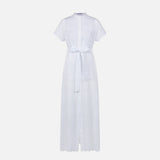 Woman white sangallo dress Keira