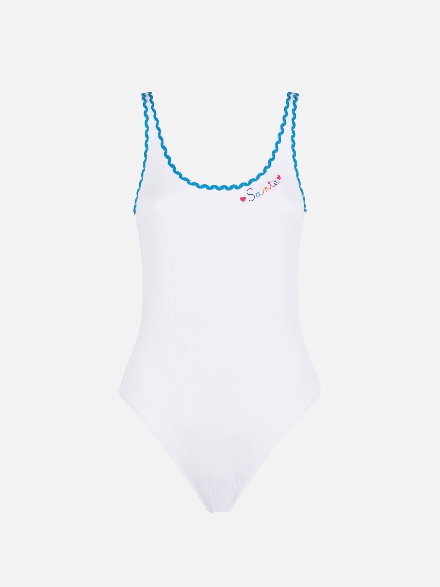 One piece swimsuit with Santa embroidery - MC2 Saint Barth