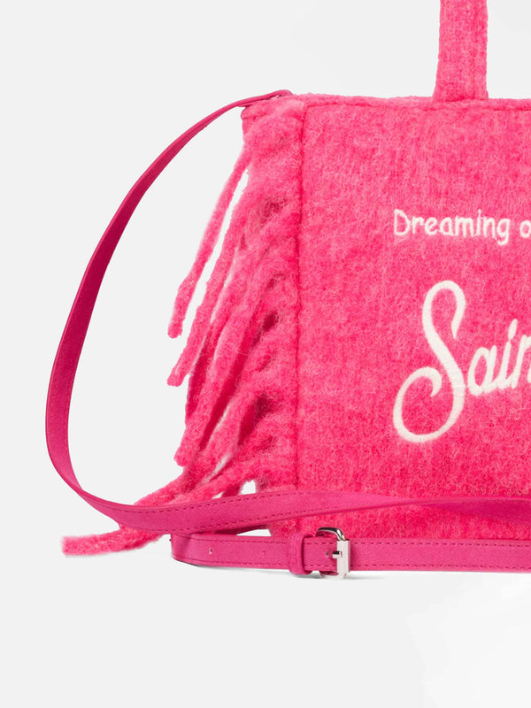 Colette blanket fluo pink handbag