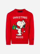 Maglia da bambina con stampa Snoopy Christmas Mood | Edizione speciale Peanuts™