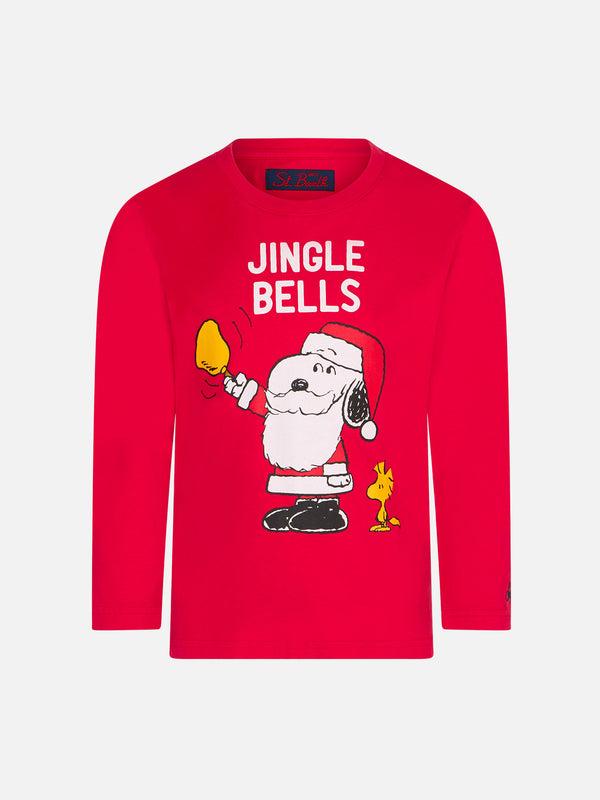 Jungen-T-Shirt mit Snoopy-Aufdruck Jingle Bells |Peanuts© Special Edition