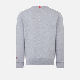 Boy crewneck grey sweatshirt with Spiderman print | MARVEL SPECIAL EDITION