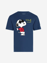 T-shirt da bambino blu navy con stampa Snoopy | SNOOPY - EDIZIONE SPECIALE PEANUTS™