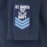 Marineblaues T-Shirt für Jungen von Saint Barth