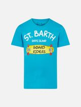 T-shirt da bambino stampa Skate island