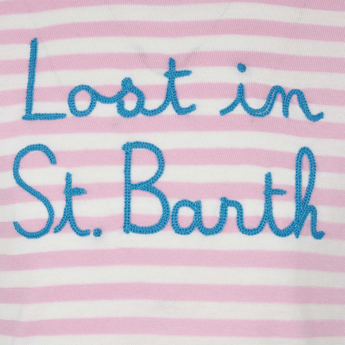 Girl t-shirt with embroidery - MC2 Saint Barth