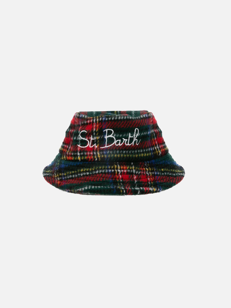 Tartan bucket hat