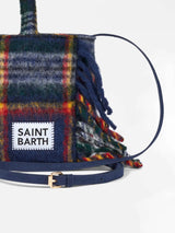 borsa Colette blanket con stampa tartan