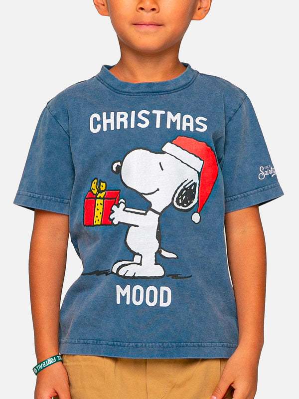 Jungen-T-Shirt mit Snoopy-Aufdruck Christmas Mood | Peanuts© Sonderausgabe