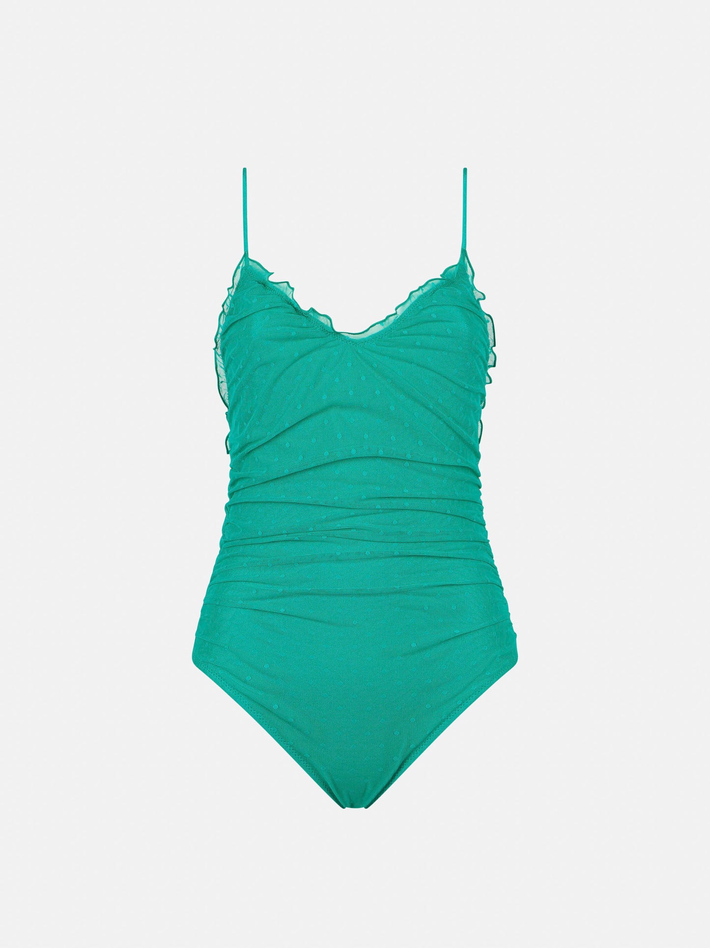 Costume intero verde smeraldo