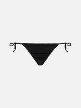 Slip mare nero con tulle