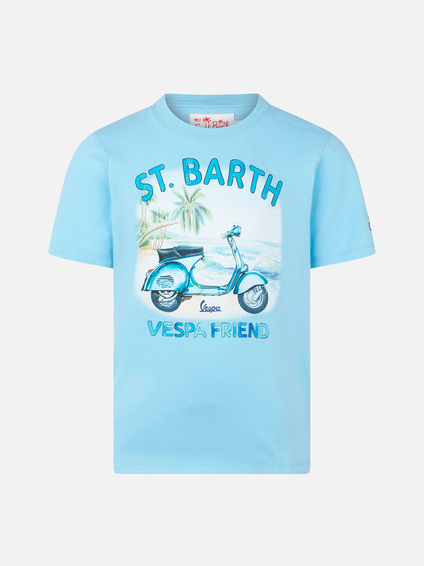 T-shirt da bambino in cotone con stampa Vespa | EDIZIONE SPECIALE VESPA®