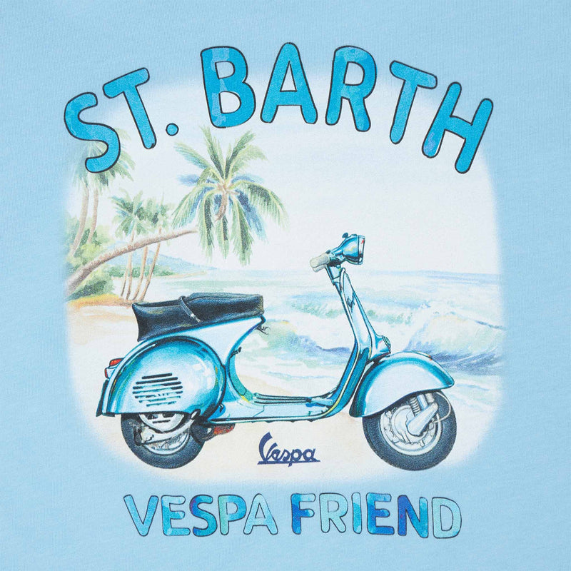 Boy cotton t-shirt with Vespa print | VESPA® SPECIAL EDITION