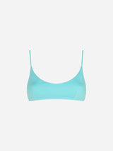 Costume da bagno donna bralette verde acqua